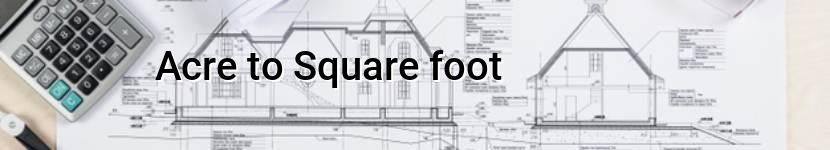 acre to square foot