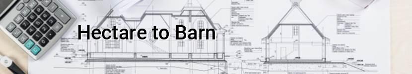 hectare to barn