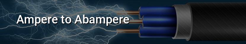 ampere to abampere