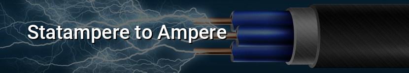 statampere to ampere