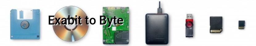 exabit to byte