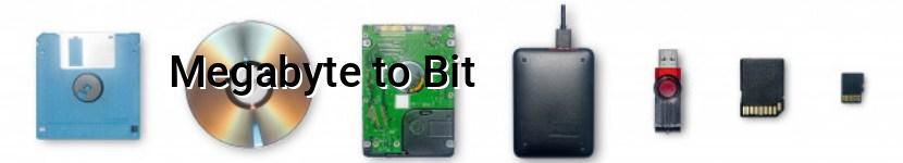 megabyte to bit
