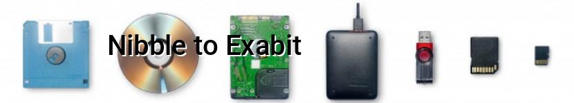 nibble to exabit