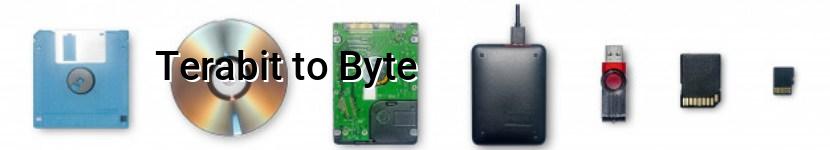 terabit to byte