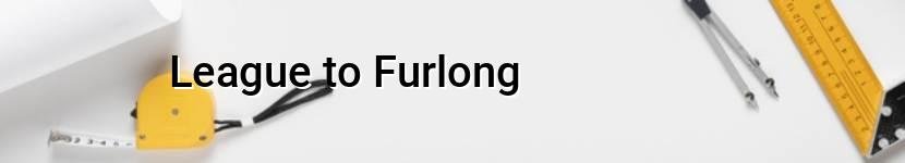 league to furlong