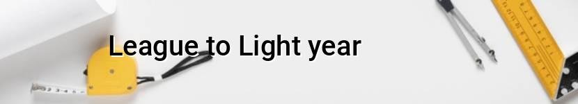 league to light year