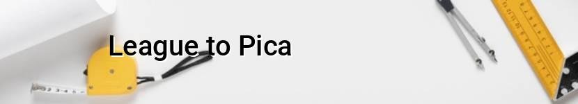 league to pica
