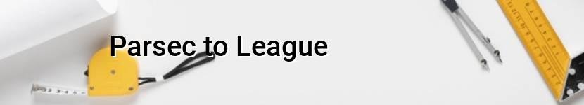 parsec to league