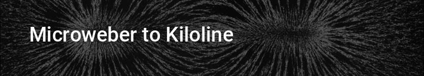 microweber to kiloline