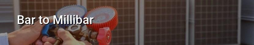 bar to millibar