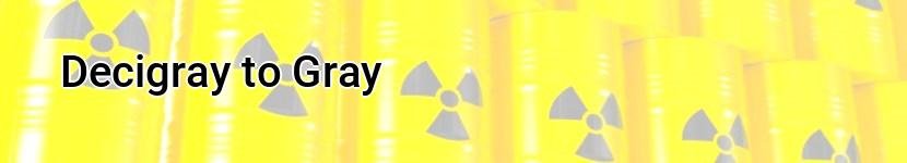 decigray to gray