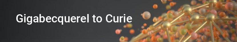 gigabecquerel to curie