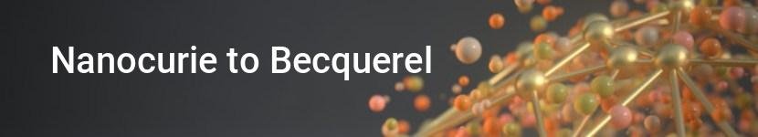 nanocurie to becquerel