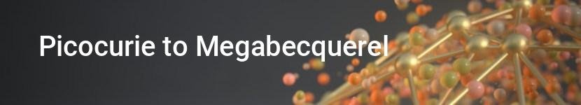 picocurie to megabecquerel