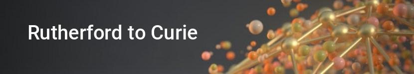 rutherford to curie