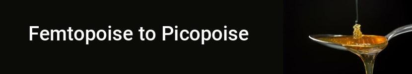 femtopoise to picopoise